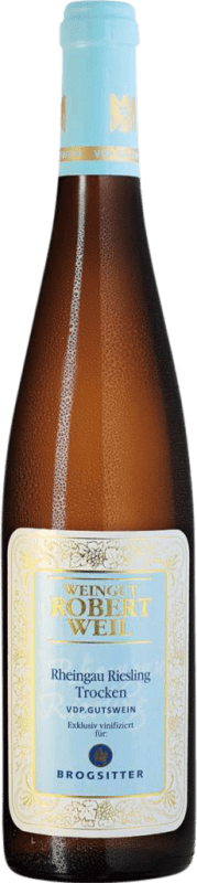 24,95 € Envio grátis | Vinho Branco Robert Weil Trocken — Seco Q.b.A. Rheingau Rheingau Alemanha Riesling 75 cl