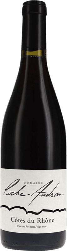 16,95 € Kostenloser Versand | Rotwein Roche Audran Rouge Trocken A.O.C. Côtes du Rhône Rhône Frankreich Syrah, Grenache, Carignan Flasche 75 cl