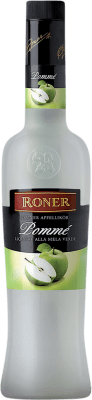 25,95 € Envio grátis | Licores Roner Pommé Grüner Apfellikör Itália Garrafa 70 cl