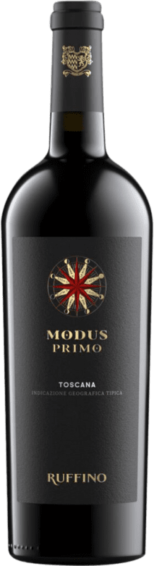 81,95 € 免费送货 | 红葡萄酒 Ruffino Modus Primo Seco — 干型 意大利 Merlot — 梅洛, Cabernet Sauvignon — 赤霞珠, Sangiovese — 桑娇维塞 75 cl