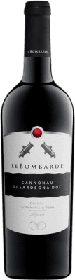 12,95 € Envío gratis | Vino tinto Santa Maria La Palma Le Bombarde D.O.C. Cannonau di Sardegna Sardegna Italia Cannonau Botella 75 cl
