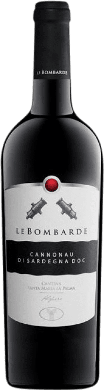 12,95 € Envío gratis | Vino tinto Santa Maria La Palma Le Bombarde D.O.C. Cannonau di Sardegna Sardegna Italia Cannonau Botella 75 cl