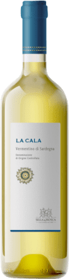 16,95 € Envoi gratuit | Vin Blanc Sella e Mosca La Cala Seco — Sec D.O.C. Vermentino di Sardegna Sardaigne Italie Vermentino 75 cl
