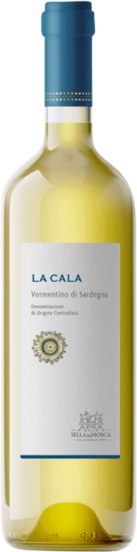 17,95 € 送料無料 | 白ワイン Sella e Mosca La Cala Seco — 辛口 D.O.C. Vermentino di Sardegna サルデーニャ イタリア Vermentino — ヴェルメンティーノ 75 cl