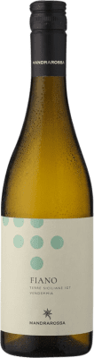10,95 € Envío gratis | Vino blanco Mandrarossa Seco D.O.C. Sicilia Sicilia Italia Fiano Botella 75 cl