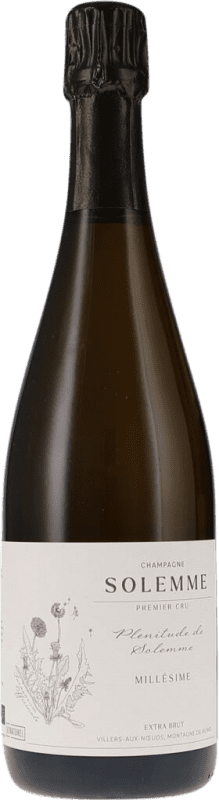 78,95 € Бесплатная доставка | Белое игристое Solemme Plénitude Premier Cru Millésimé Экстра-Брут A.O.C. Champagne шампанское Франция Chardonnay, Pinot Meunier бутылка 75 cl