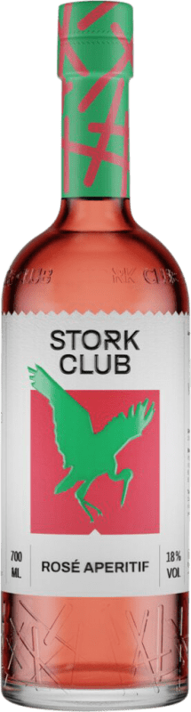 32,95 € Free Shipping | Bitter Aperitif Spreewood Stork Club Rye, Rosé Germany 70 cl