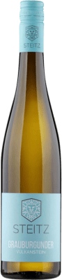 15,95 € Kostenloser Versand | Weißwein Steitz Vulkanstein Trocken Q.b.A. Rheinhessen Rheinhessen Deutschland Pinot Gris — Grauburgunder 75 cl