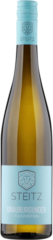13,95 € Kostenloser Versand | Weißwein Steitz Vulkanstein Trocken Q.b.A. Rheinhessen Rheinhessen Deutschland Pinot Gris — Grauburgunder Flasche 75 cl