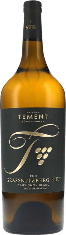 107,95 € Free Shipping | White wine Tement Ried Grassnitzberg Riff Dry V.D.P. Erste Lage Austria Sauvignon White Magnum Bottle 1,5 L