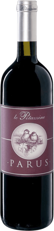 24,95 € Envío gratis | Vino tinto Le Potazzine Parus Rosso I.G.T. Toscana Toscana Italia Botella 75 cl