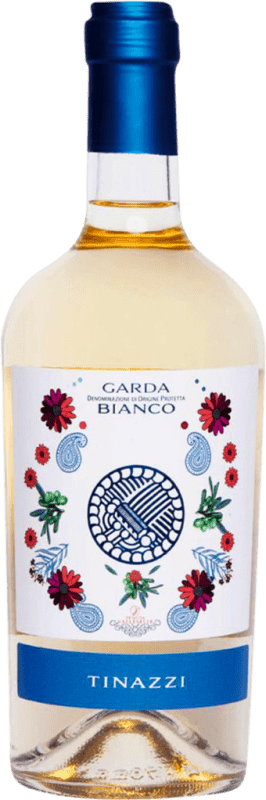 8,95 € Envio grátis | Vinho Branco Tenuta Valleselle Tinazzi Seco D.O.C. Garda Vêneto Itália Trebbiano, Chardonnay, Garganega 75 cl