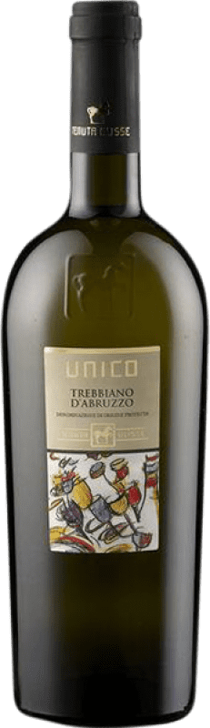 14,95 € Free Shipping | White Wine Tenuta Ulisse Unico Seco — Dry D.O.C. Trebbiano d'Abruzzo Abruzzo Italy Trebbiano 75 cl