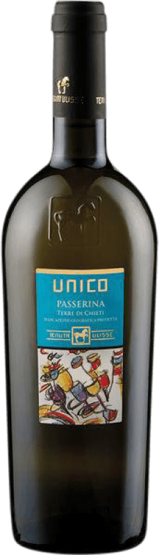 11,95 € Free Shipping | White wine Tenuta Ulisse Unico Dry I.G.T. Terre di Chieti Abruzzo Italy Passerina Bottle 75 cl