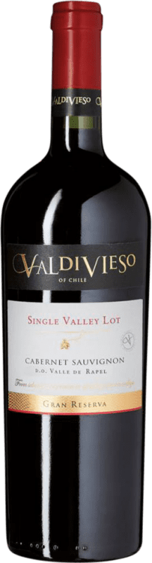 18,95 € 免费送货 | 红葡萄酒 Valdivieso Single Valley Lot Seco — 干型 特级珍藏 I.G. Valle de Rapel Rapel谷 智利 Cabernet Sauvignon — 赤霞珠 75 cl