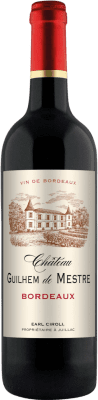 17,95 € Kostenloser Versand | Rotwein Ciroli. Château Guilhem de Mestre Trocken A.O.C. Bordeaux Bordeaux Frankreich Merlot, Cabernet Sauvignon, Cabernet Franc Flasche 75 cl