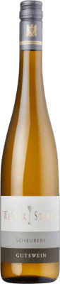 11,95 € Envío gratis | Vino Blanco Wagner-Stempel Trocken — Seco Q.b.A. Rheinhessen Rheinhessen Alemania Scheurebe 75 cl