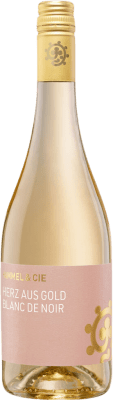 15,95 € Envio grátis | Vinho Branco Hammel Herz aus Gold Trocken — Seco Blanc de Noirs Q.b.A. Pfälz Pfälz Alemanha Pinot Noir, Saint Laurent 75 cl