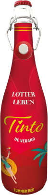 9,95 € 送料無料 | 飲み物とミキサー Wines N' Roses Lotterleben Tinto de Verano ドライ D.O. Valencia バレンシアのコミュニティ スペイン Bobal ボトル 75 cl