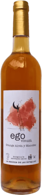 13,95 € Spedizione Gratuita | Vino Arancione Las Estrellas Ego I.G.P. Vino de la Tierra de Castilla Spagna Macabeo, Airén Bottiglia 75 cl
