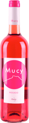 5,95 € Бесплатная доставка | Розовое вино Mucy Rosado D.O. Cigales Испания Tempranillo, Verdejo бутылка 75 cl