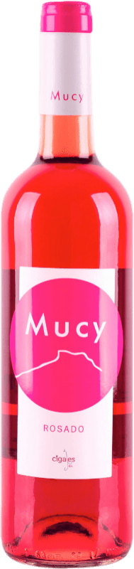 5,95 € Envoi gratuit | Vin Rosé Mucy D.O. Cigales Espagne Tempranillo, Verdejo Bouteille 75 cl