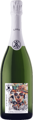 12,95 € Envío gratis | Espumoso blanco Solmar Catrina Brut D.O. Cava España Macabeo, Xarel·lo, Parellada Botella 75 cl