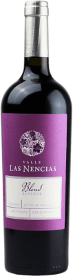 18,95 € Бесплатная доставка | Красное вино Valle Las Nencias. Blend Резерв I.G. Mendoza Мендоса Аргентина Merlot, Cabernet Sauvignon, Cabernet Franc, Malbec, Bonarda бутылка 75 cl