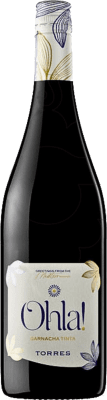6,95 € Kostenloser Versand | Rotwein Torres Ohla Jung Katalonien Spanien Grenache Tintorera Flasche 75 cl