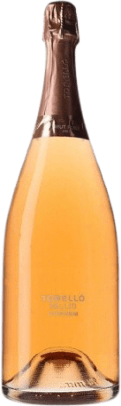 46,95 € Kostenloser Versand | Rosé Sekt Agustí Torelló Pal Lid Brut — Herb Rosé Reserve — Gereift Corpinnat Katalonien Spanien Magnumflasche 1,5 L
