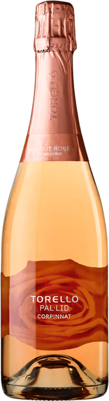 63,95 € Spedizione Gratuita | Spumante Rosato Agustí Torelló Pal Lid Brut Rosé — Rosato Riserva Corpinnat Catalogna Spagna Pinot Nero Bottiglia Magnum 1,5 L