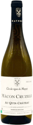 56,95 € Envio grátis | Vinho Branco Clos des Vignes du Mayne Au Quin Château Crianza A.O.C. Mâcon-Cruzille Borgonha França 75 cl