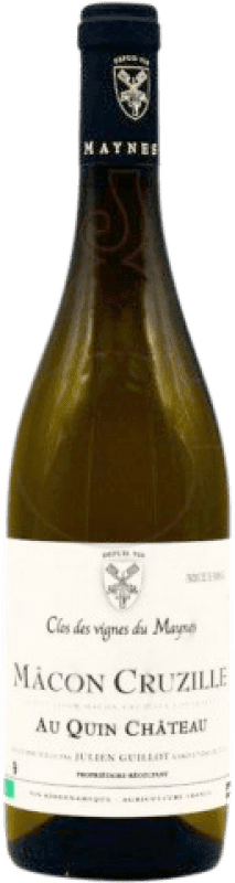 56,95 € Spedizione Gratuita | Vino Bianco Clos des Vignes du Mayne Au Quin Château Crianza — Invecchiato in Botte A.O.C. Mâcon-Cruzille Borgogna Francia 75 cl