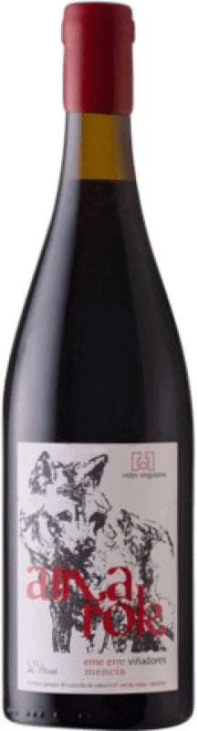 19,95 € Kostenloser Versand | Rotwein Eme Erre. Amarok Alterung Galizien Spanien Mencía Flasche 75 cl