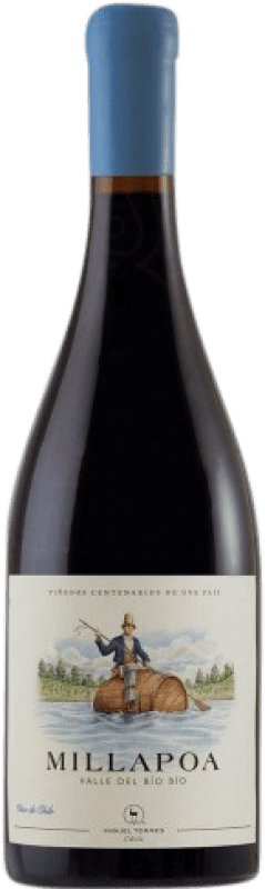 23,95 € Spedizione Gratuita | Vino Rosso Miguel Torres Millapoa Crianza — Invecchiato in Botte Chile Bottiglia 75 cl