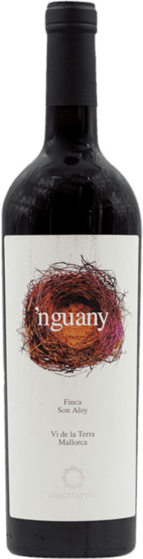 16,95 € Envío gratis | Vino tinto Santa Catarina Nguany I.G.P. Vi de la Terra de Mallorca Mallorca España Syrah, Callet, Mantonegro Botella 75 cl