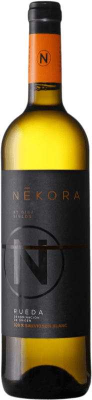 7,95 € 免费送货 | 白葡萄酒 Diez Siglos Nékora D.O. Rueda 西班牙 Sauvignon — 苏维浓 75 cl