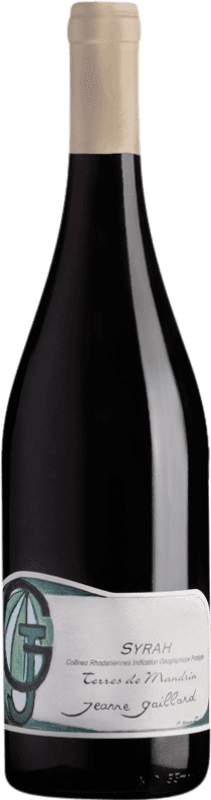 16,95 € Free Shipping | Red wine Pierre Gaillard Jeanne Terres de Mandrin I.G.P. Collines Rhodaniennes Rhône France Syrah Bottle 75 cl