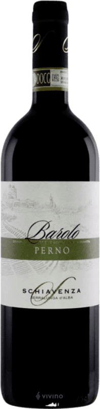 37,95 € Envío gratis | Vino tinto Schiavenza Perno D.O.C.G. Barolo Piemonte Italia Nebbiolo Botella 75 cl