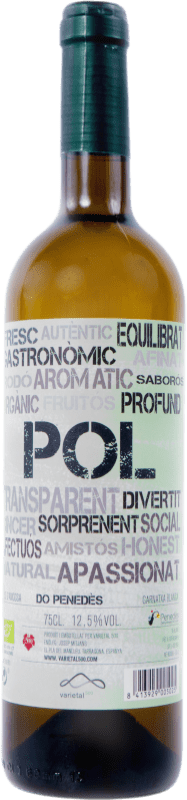 17,95 € Envio grátis | Vinho Branco Petxina Pol D.O. Catalunya Catalunha Espanha Garnacha — Grenache 75 cl