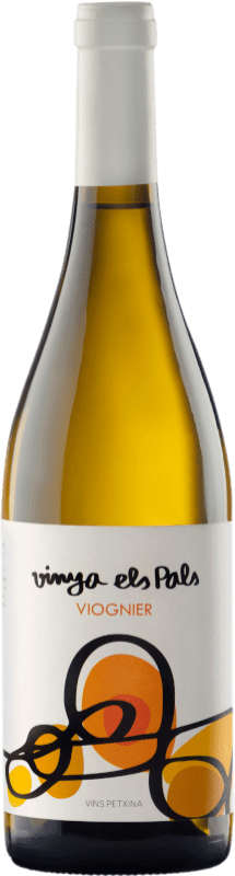 11,95 € Бесплатная доставка | Белое вино Petxina Vinya els Pals D.O. Conca de Barberà Испания Viognier бутылка 75 cl