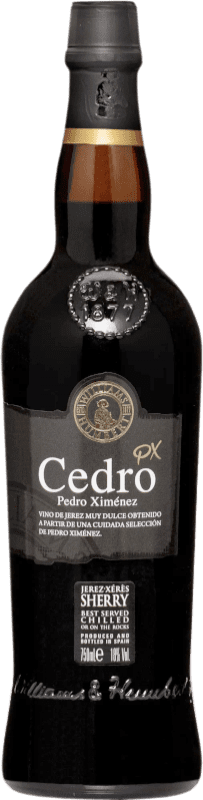 10,95 € Envío gratis | Vino dulce Williams & Humbert Cedro PX D.O. Manzanilla-Sanlúcar de Barrameda España Pedro Ximénez Botella 75 cl