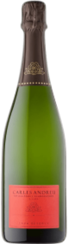12,95 € Spedizione Gratuita | Spumante Bianco Carles Andreu Dulce — Dolce Riserva D.O. Cava Catalogna Spagna Macabeo, Xarel·lo, Chardonnay, Parellada Bottiglia 75 cl