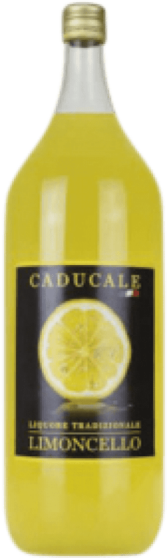 24,95 € Envío gratis | Licores Fantasís P&P Limoncello Caducale Italia Botella Especial 2 L