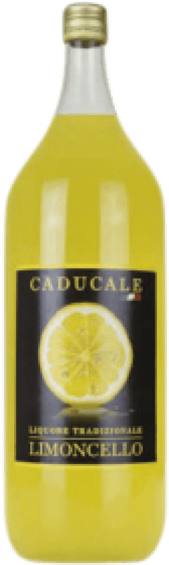 24,95 € 免费送货 | 柠檬酒 Limoncello Fantasís P&P Caducale 意大利 特殊瓶 2 L