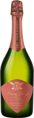 18,95 € Бесплатная доставка | Белое игристое Sieur d'Arques Blasson Rouge брют A.O.C. Crémant de Limoux Франция Pinot Black, Chardonnay, Chenin White бутылка 75 cl