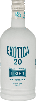 19,95 € Envio grátis | Gin Constantina 1890 Exotica Gin Light 20º Espanha Garrafa 70 cl