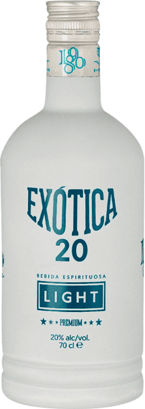 19,95 € 免费送货 | 金酒 Constantina 1890 Exotica Gin Light 20º 西班牙 瓶子 70 cl