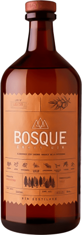 38,95 € 免费送货 | 金酒 Bosque. Craft Nativo Gin 德国 瓶子 70 cl