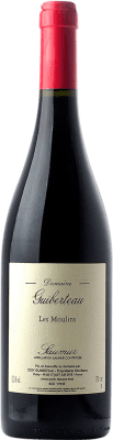27,95 € Spedizione Gratuita | Vino rosso Domaine Guiberteau Les Moulins Rouge A.O.C. Saumur Francia Cabernet Franc Bottiglia 75 cl